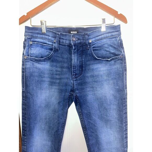 HUDSON Men's Byron 5-Pocket Straight Leg Stretch Jeans Size 31 - Picture 6 of 14